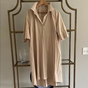 Chico’s Tan Shirt Dress